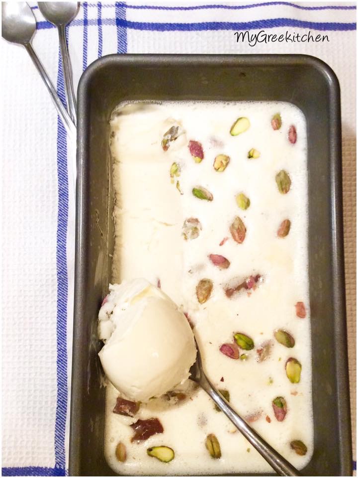 crunch pistachio ice cream