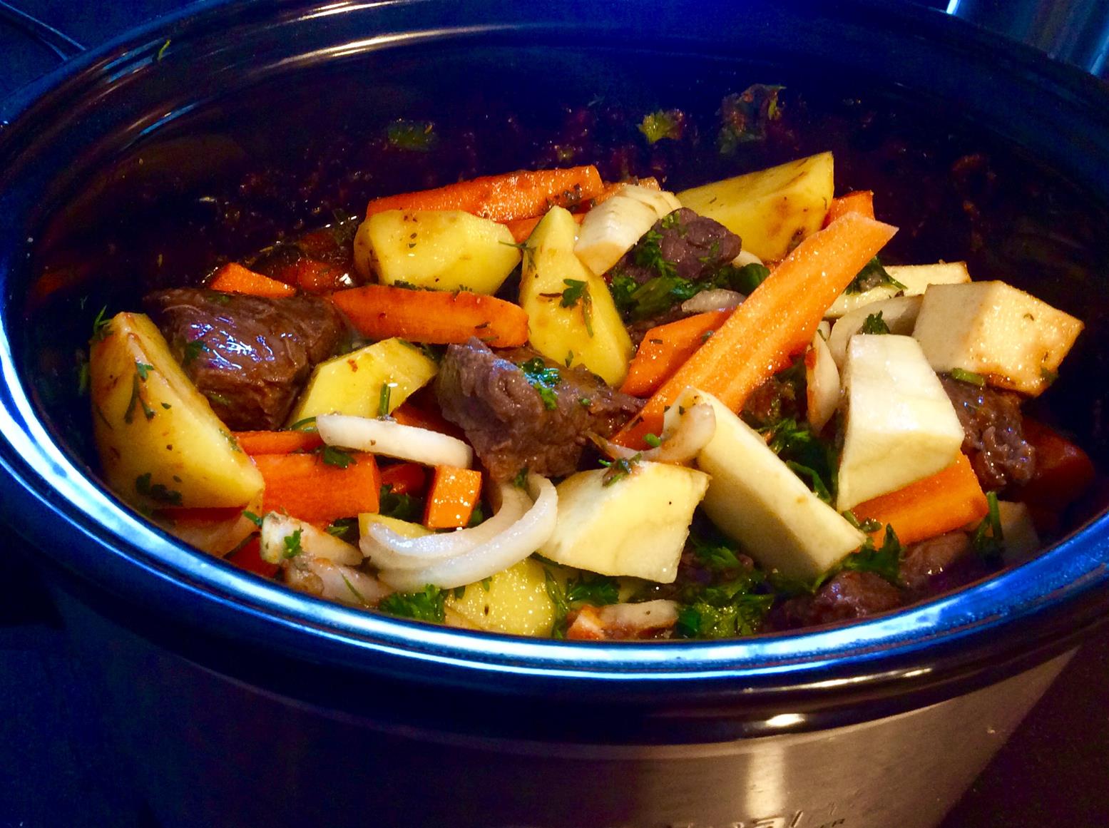mediterranean beef stew with okra slow cooker